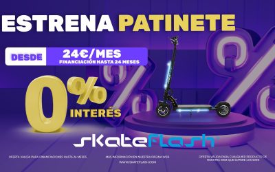 Financia tu Patinete eléctrico al 0 interés