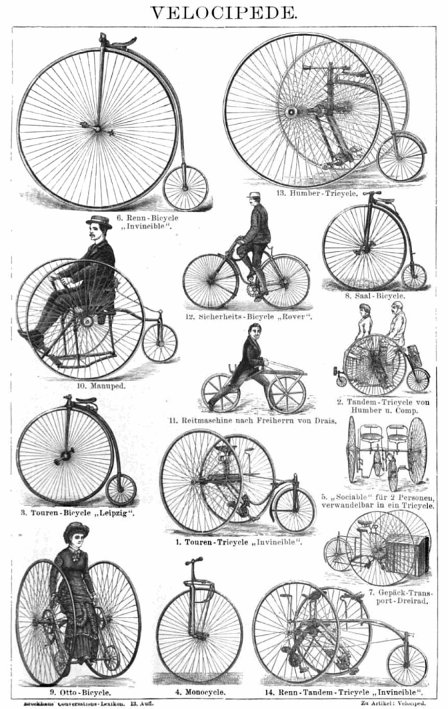El origen de la bicicleta eléctrica 1 Velocipedes